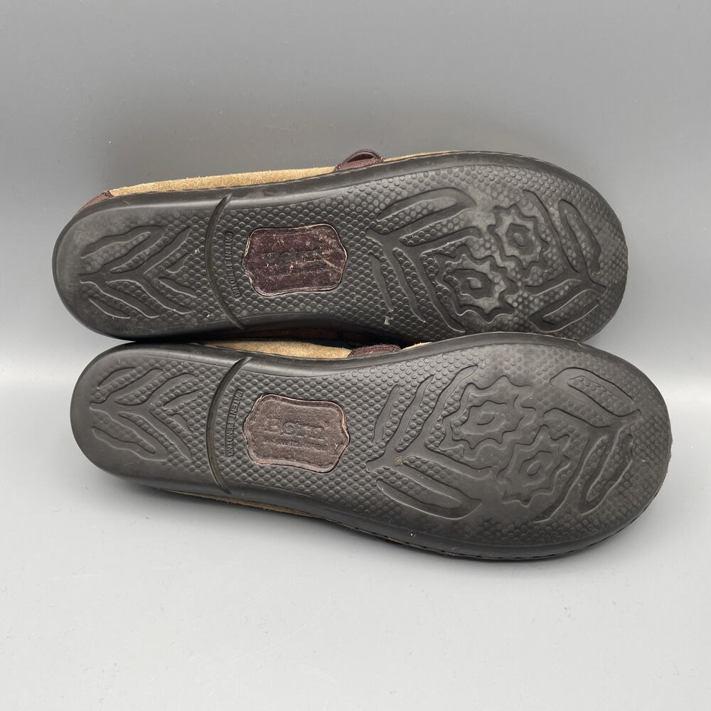 Born Mary Jane Shoe Size 7 Brown Suede Leather Prairie Twee Academia Twee Modest - Picture 10 of 10